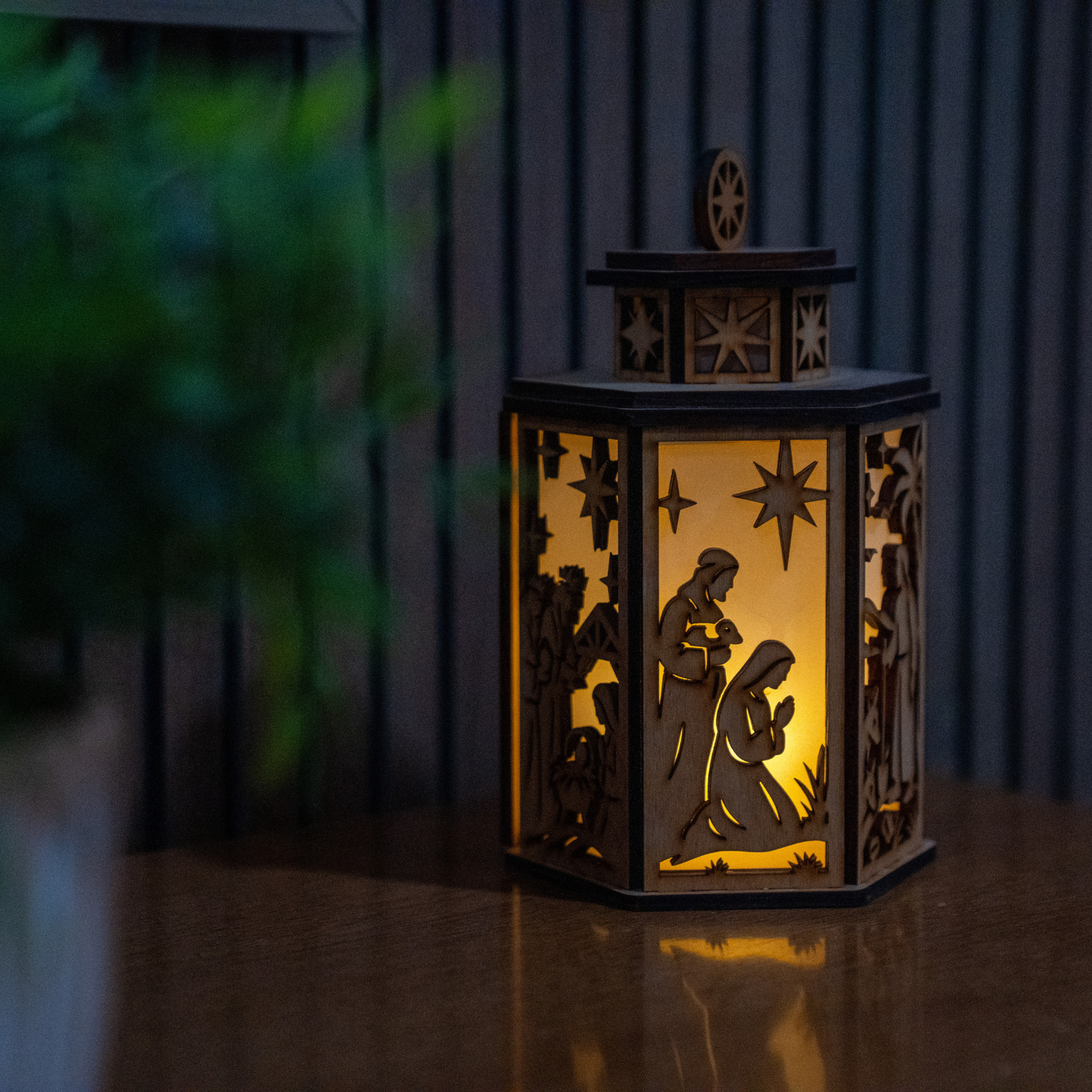 Nativity Lamp