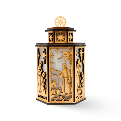 Nativity Lamp