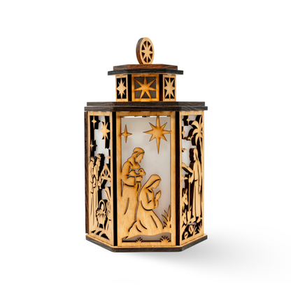 Nativity Lamp